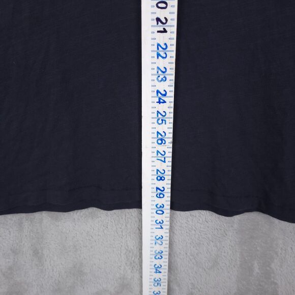 Rag And Bone Hoodie Mens Size XL Navy Preppy Lightweight Textured Thin Cotton - Picture 6 of 12